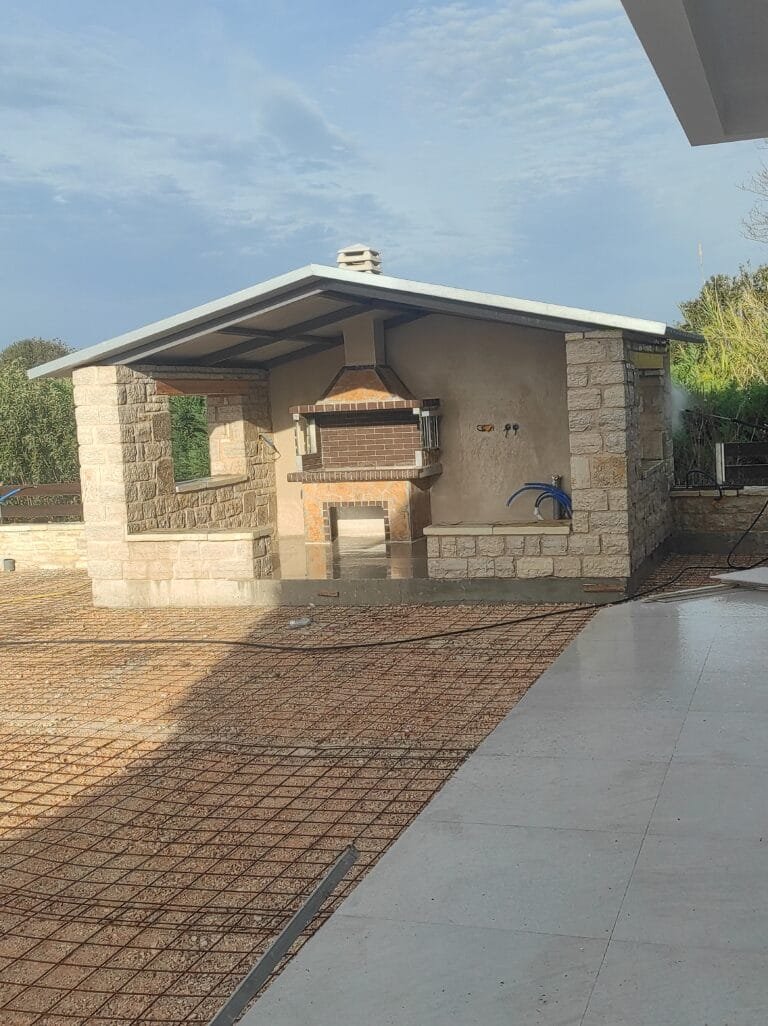 μπαρμπεκιου barbeque πέτρινο