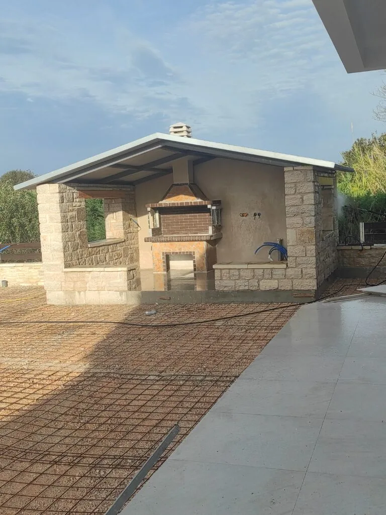 Τα εργα μας μπαρμπεκιου barbeque πέτρινο